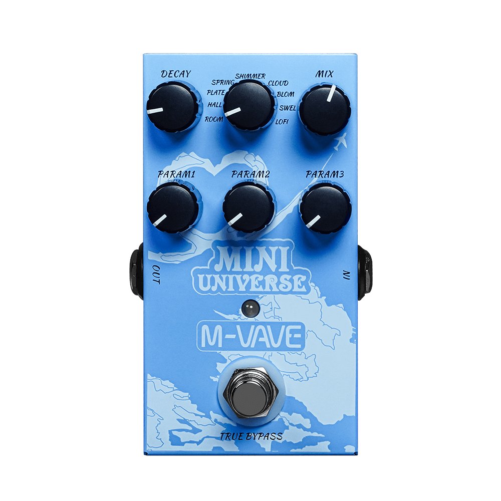 PEDAL REVERB M-VAVE MINI UNIVERSE